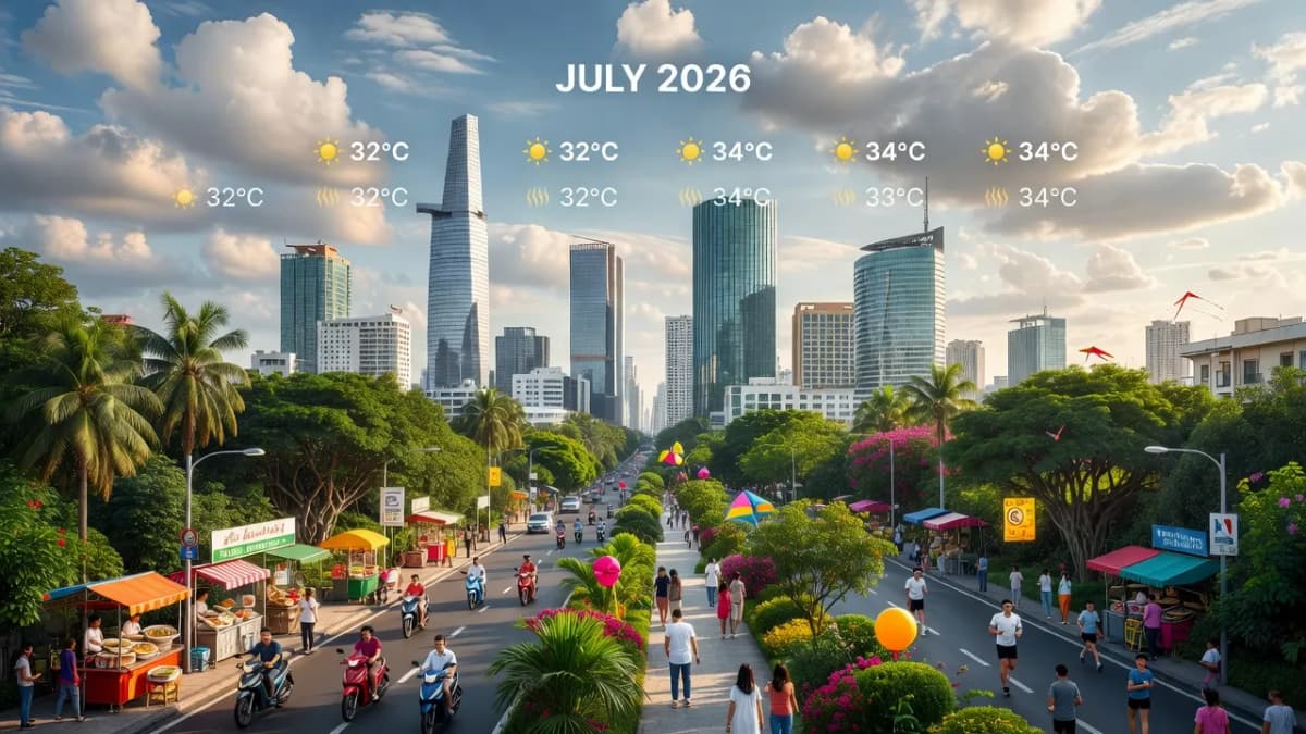 Dự báo thời tiết Hồ Chí Minh ngày mai 4/7/2026