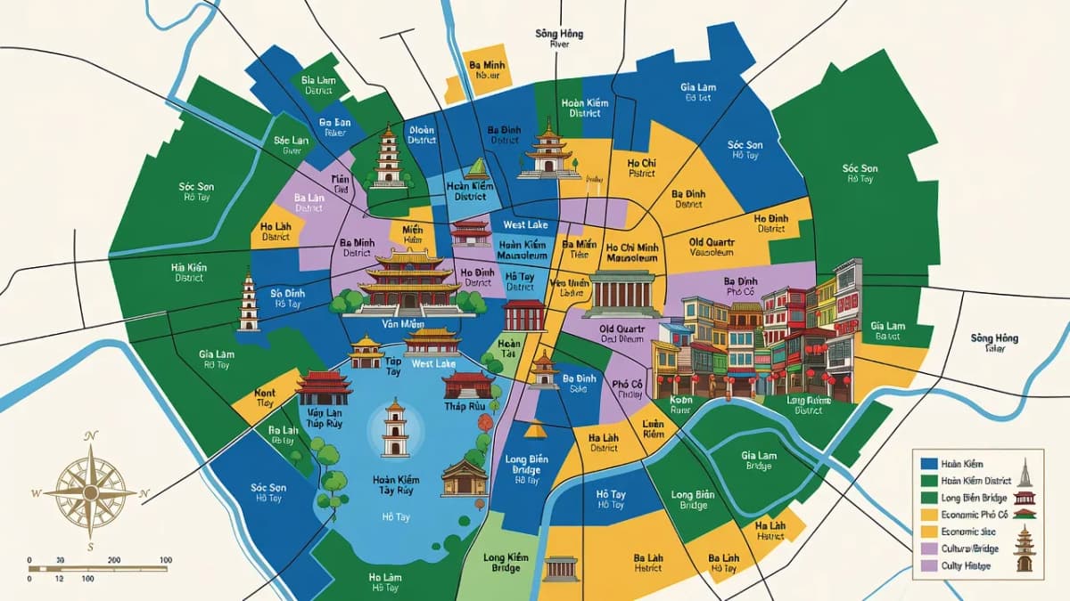 Bản đồ hà nội