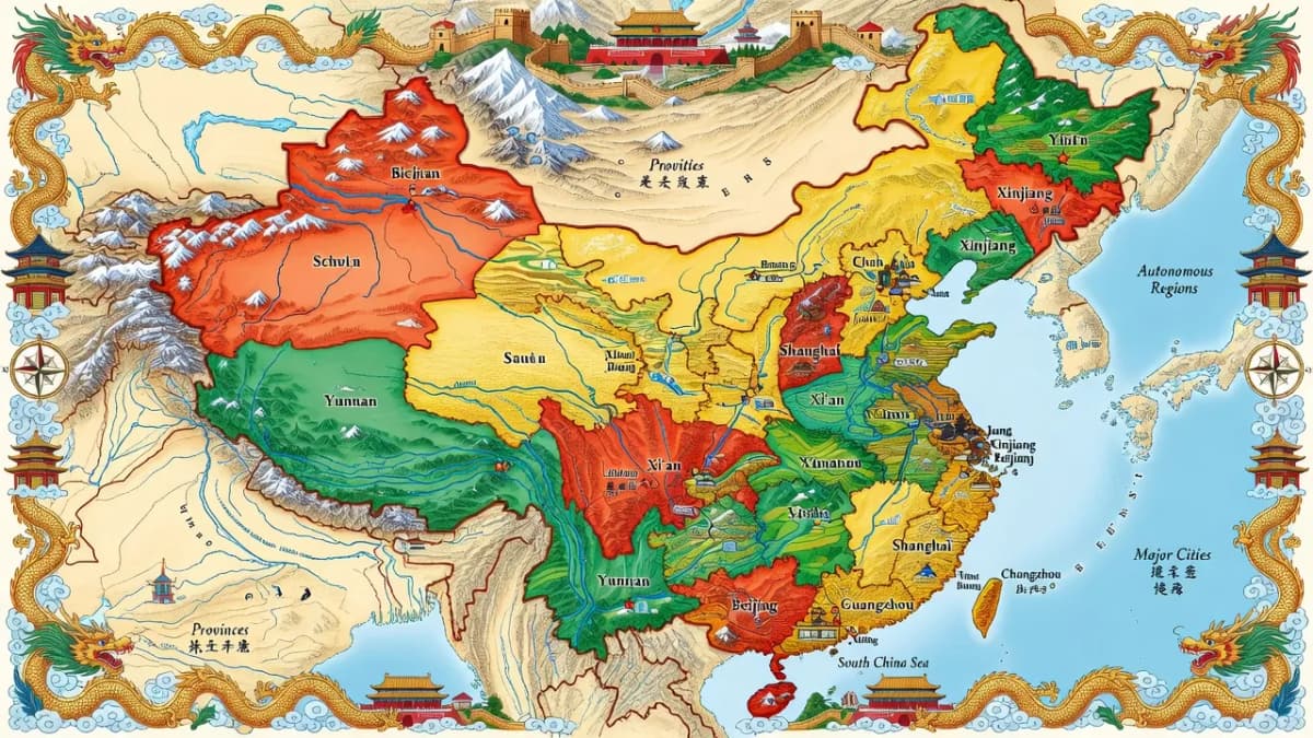 Bản đồ trung quốc