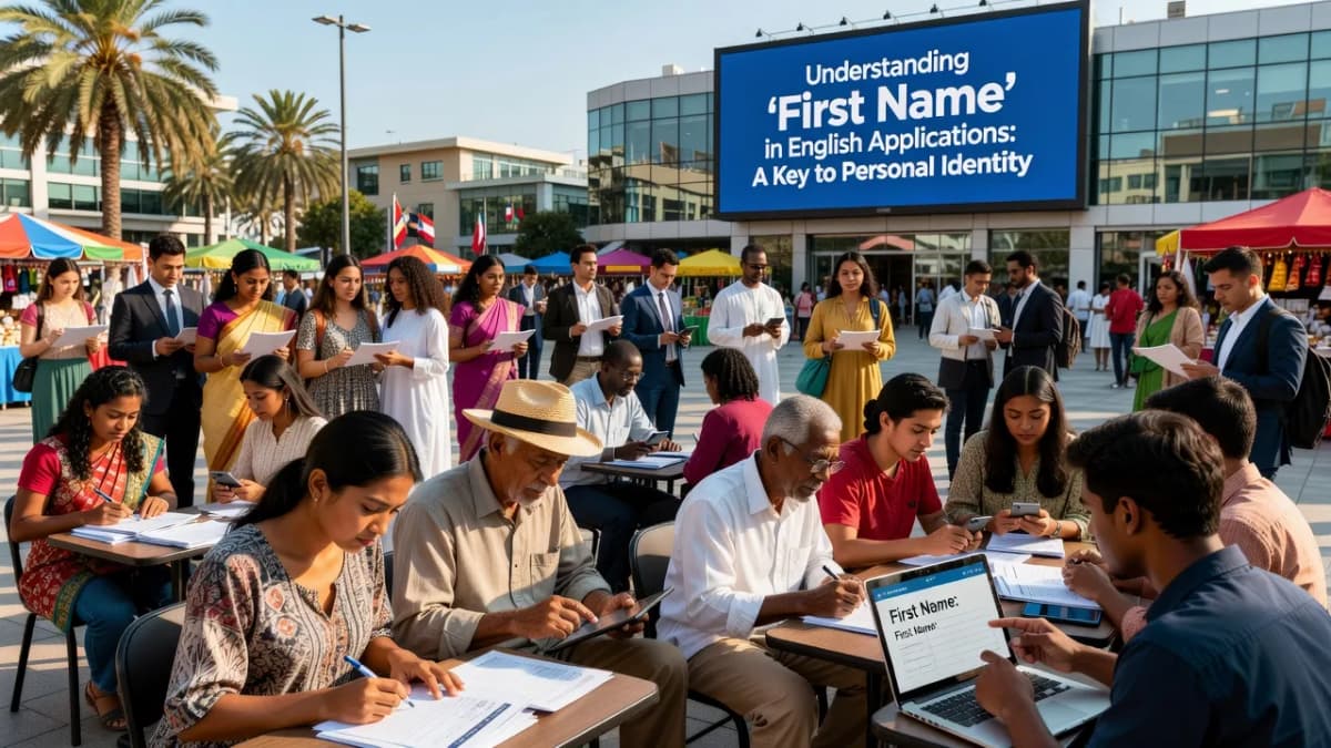 First name là gì? Hiểu rõ về tên riêng của bạn