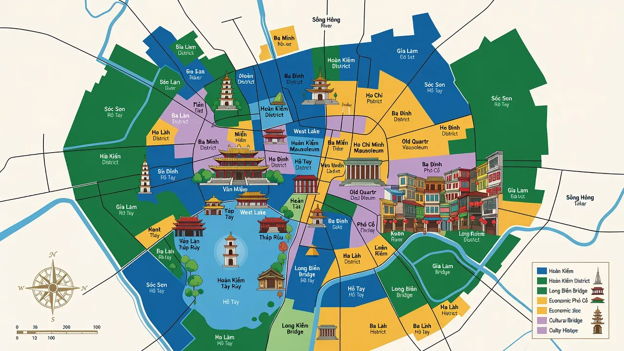 Bản đồ hà nội