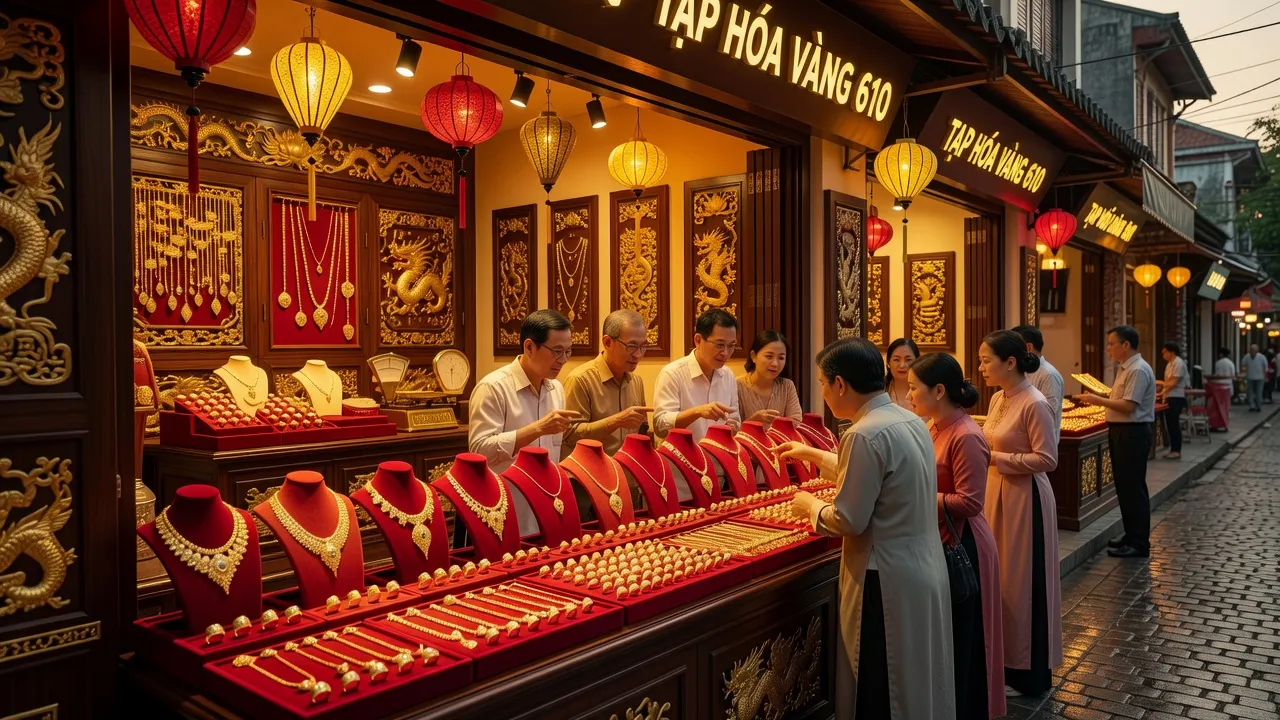 Vàng 610 là vàng gì? Tìm hiểu giá trị và ứng dụng