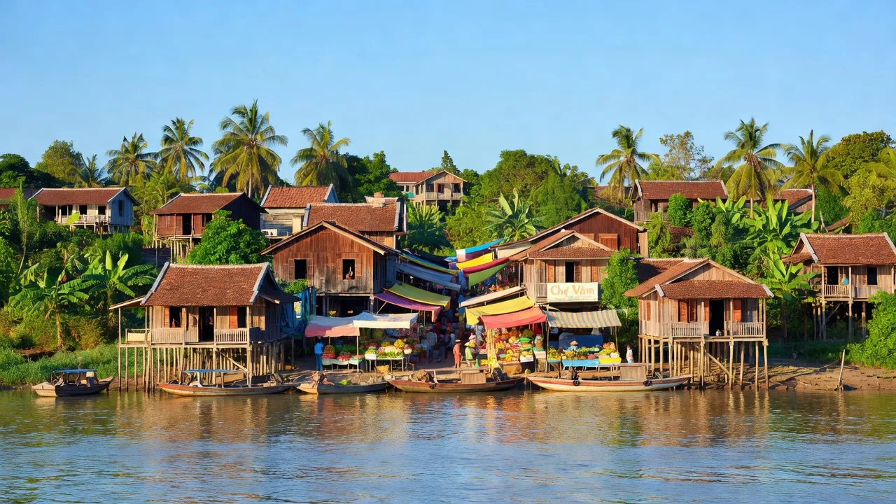 Thị trấn Chợ Vàm, Huyện Phú Tân, Tỉnh An Giang