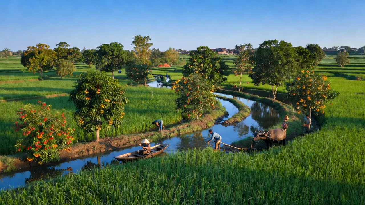 Xã Phú Hiệp, Huyện Phú Tân, Tỉnh An Giang