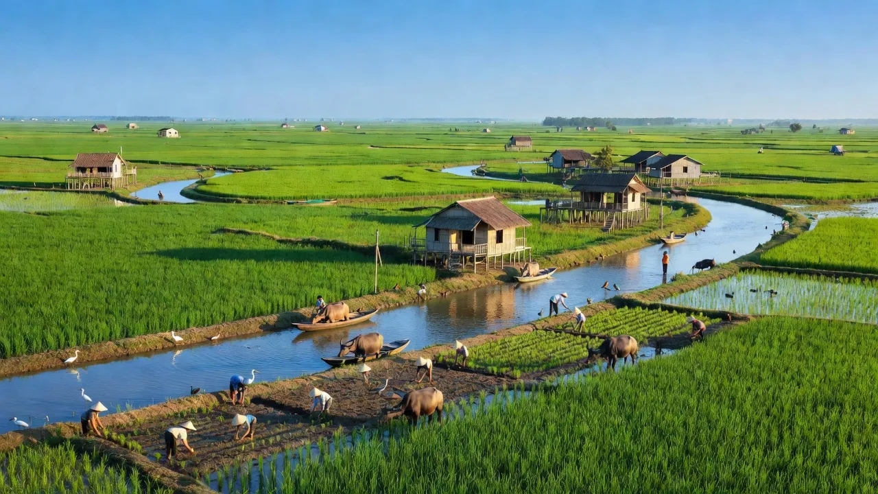 Xã Tân Hòa, Huyện Phú Tân, Tỉnh An Giang