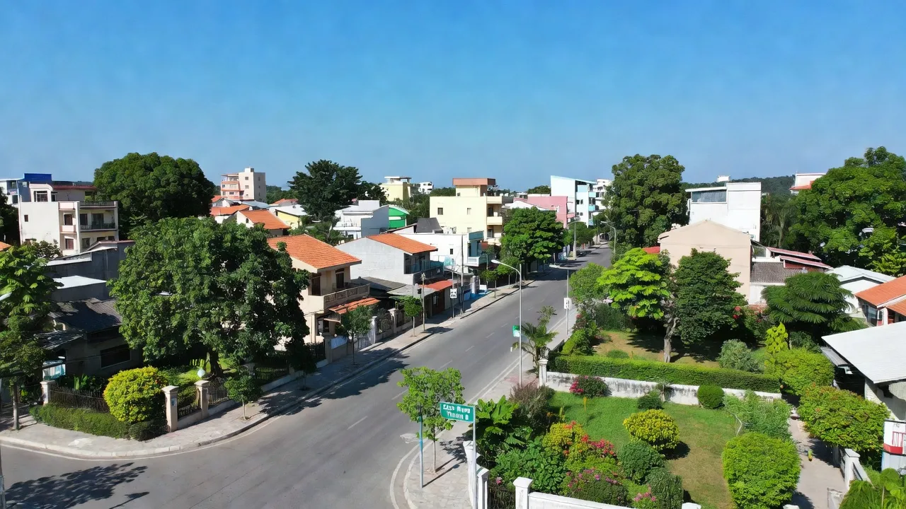 Phường Long Toàn, Bà Rịa - Vũng Tàu với các tuyến đường và khu nhà hiện đại, rất phát triển.