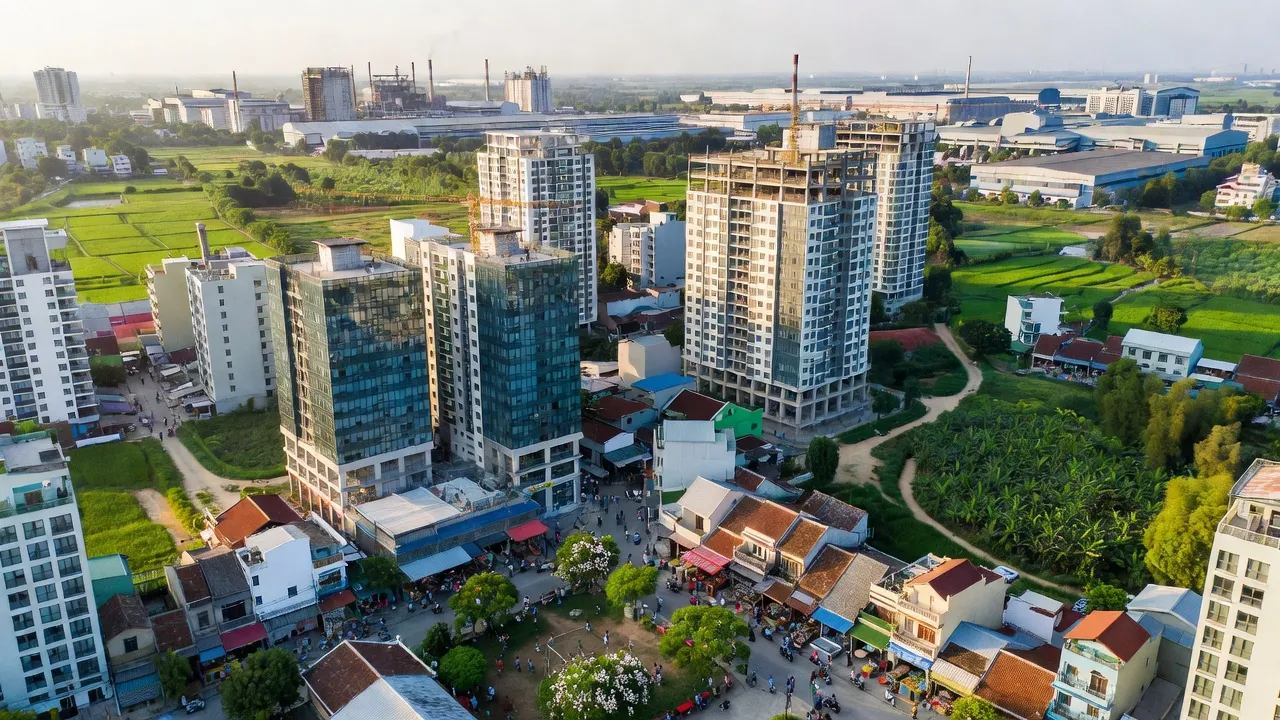 Phường Tăng Tiến, Thị Xã Việt Yên, Bắc Giang, phát triển đô thị, không gian sống xanh và hiện đại.