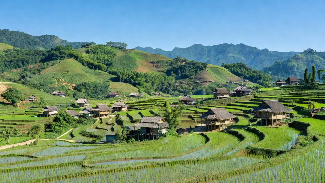 Xã Nhạn Môn, Huyện Pác Nặm, Tỉnh Bắc Kạn