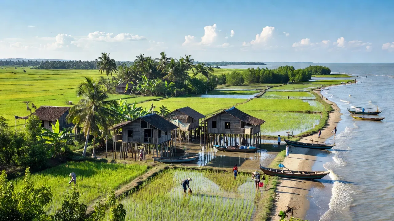Xã Định Thành A, Huyện Đông Hải, Tỉnh Bạc Liêu