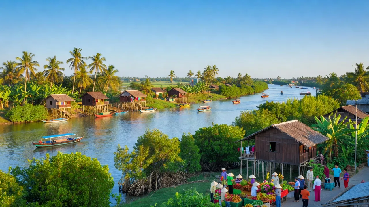 Thành phố Bến Tre, Tỉnh Bến Tre - Giới thiệu quận huyện