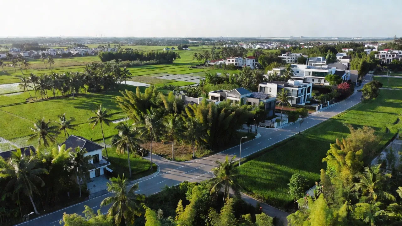 Khung cảnh thiên nhiên tươi đẹp ở Phường Hoài Thanh Tây, Thị xã Hoài Nhơn, tỉnh Bình Định.