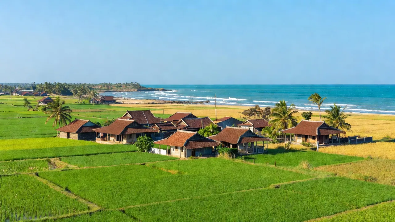 Cát Tân, Phù Cát, Bình Định with coastline and traditional landscape, showcasing local culture and marine environment.