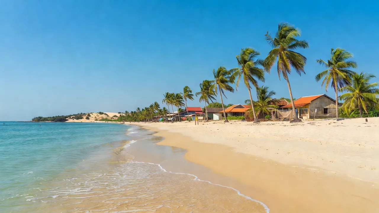 Cảnh đẹp xã Hải Ninh, huyện Bắc Bình, tỉnh Bình Thuận với bãi biển và khí hậu nhiệt đới.
