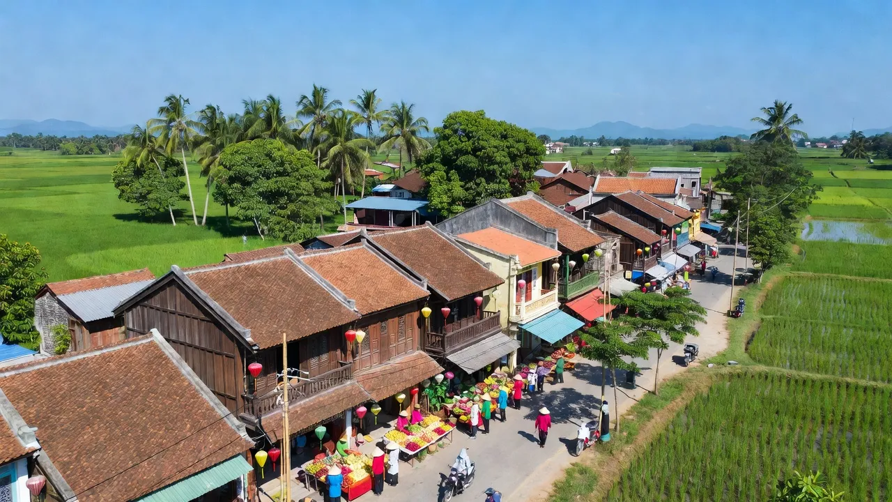 Thị trấn Đức Tài, huyện Đức Linh, Bình Thuận với cảnh đẹp và văn hóa địa phương đặc sắc.