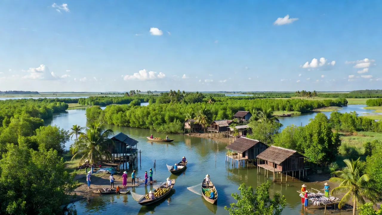 Xã Tam Giang Đông, Huyện Năm Căn, Tỉnh Cà Mau