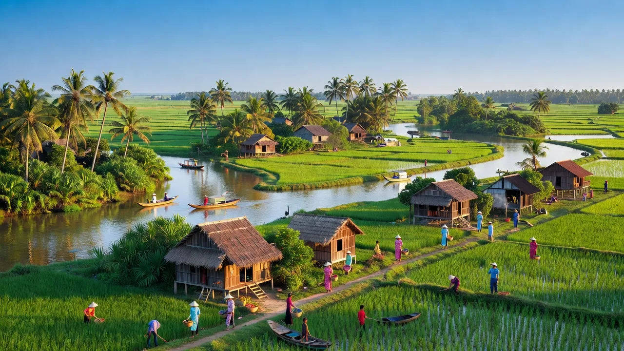 Xã Rạch Chèo, Huyện Phú Tân, Tỉnh Cà Mau
