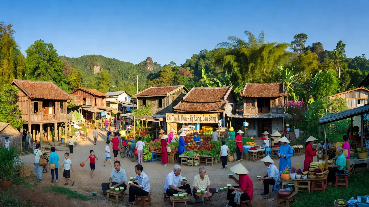 Thị trấn Thanh Nhật, Huyện Hạ Lang, Tỉnh Cao Bằng