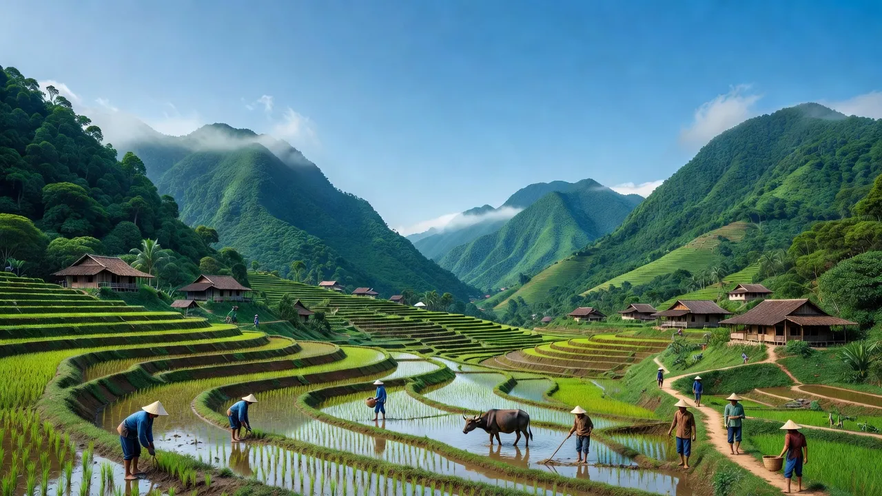 Xã Khâm Thành, Huyện Trùng Khánh, Tỉnh Cao Bằng