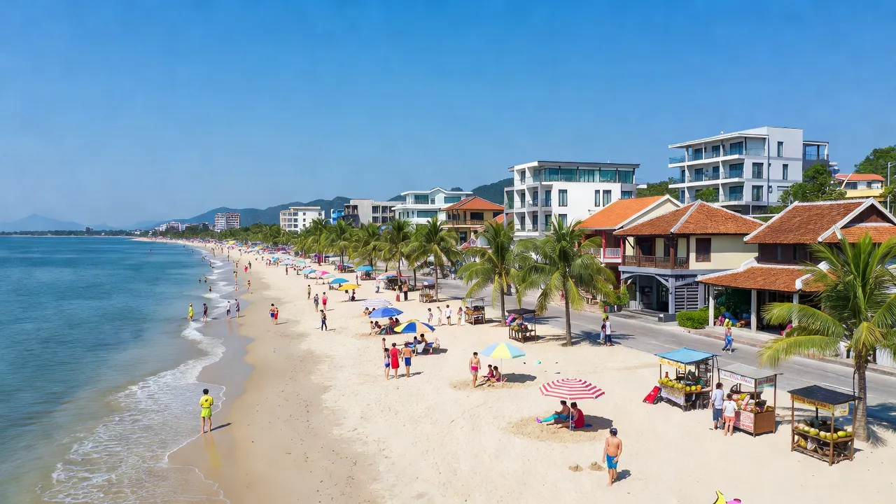 Phường Mỹ An, Quận Ngũ Hành Sơn, Đà Nẵng with sandy beaches and local lifestyle.