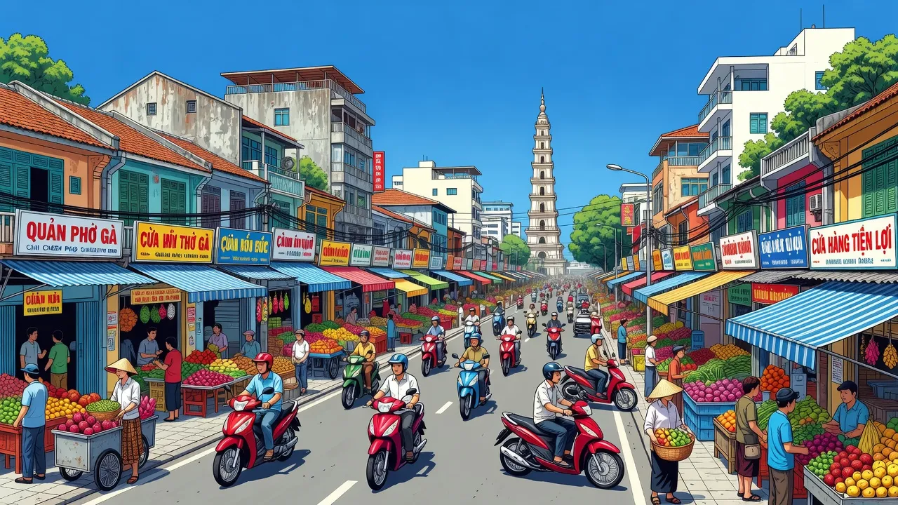Quận Thanh Khê, Đà Nẵng với nhịp sống đô thị nhộn nhịp và cảnh quan đẹp mắt.