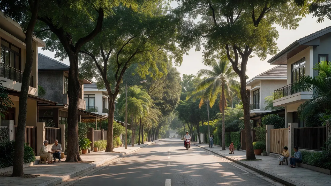 Phường Tân Hòa, Buôn Ma Thuột, Đắk Lắk với cảnh quan thành phố và cuộc sống thường nhật.