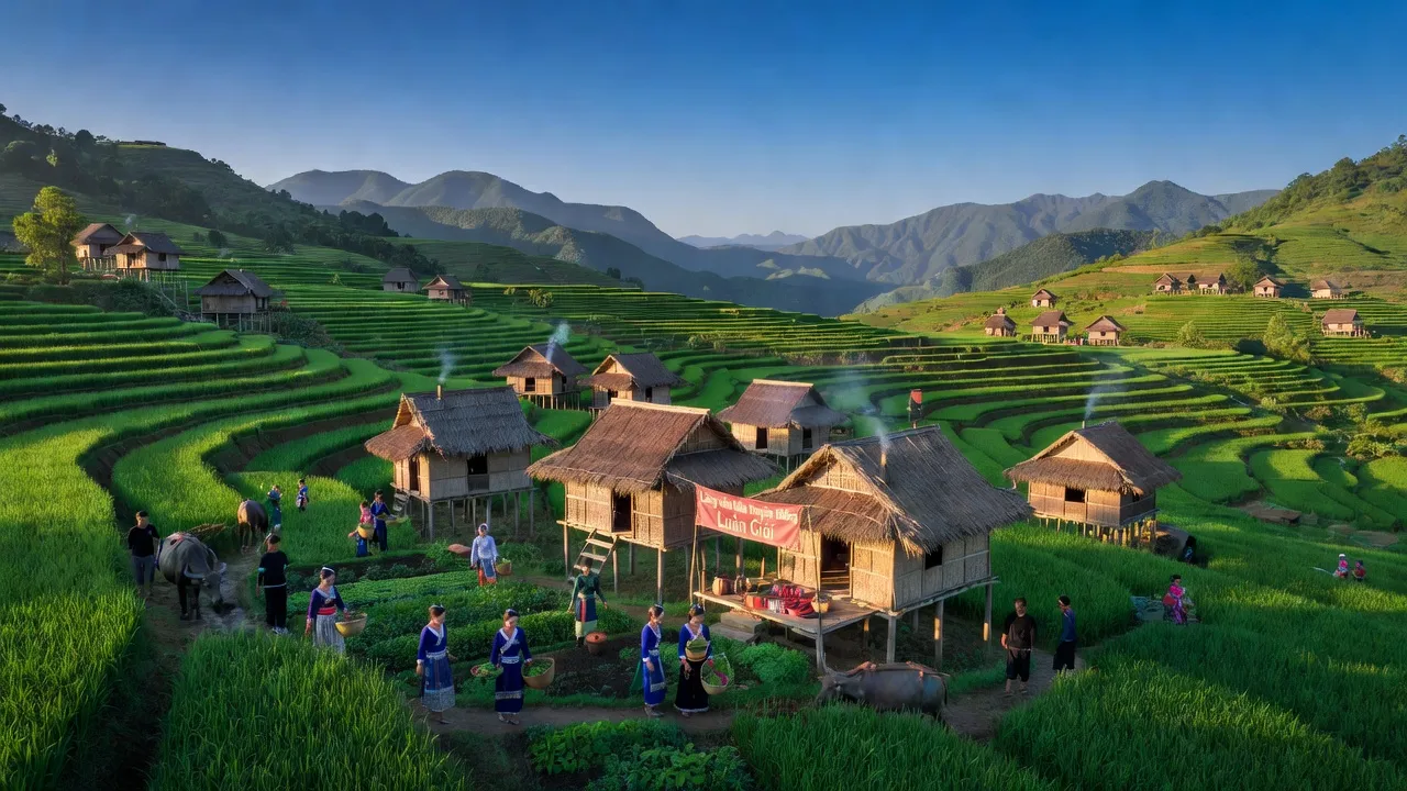 Xã Luân Giới, Huyện Điện Biên Đông, Tỉnh Điện Biên