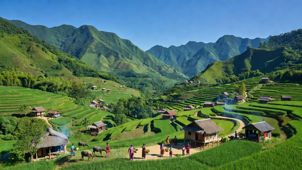 Xã Phình Giàng, Huyện Điện Biên Đông, Tỉnh Điện Biên