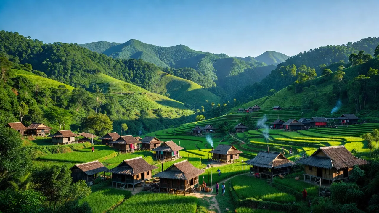Huyện Mường Nhé, Tỉnh Điện Biên - Giới thiệu quận huyện
