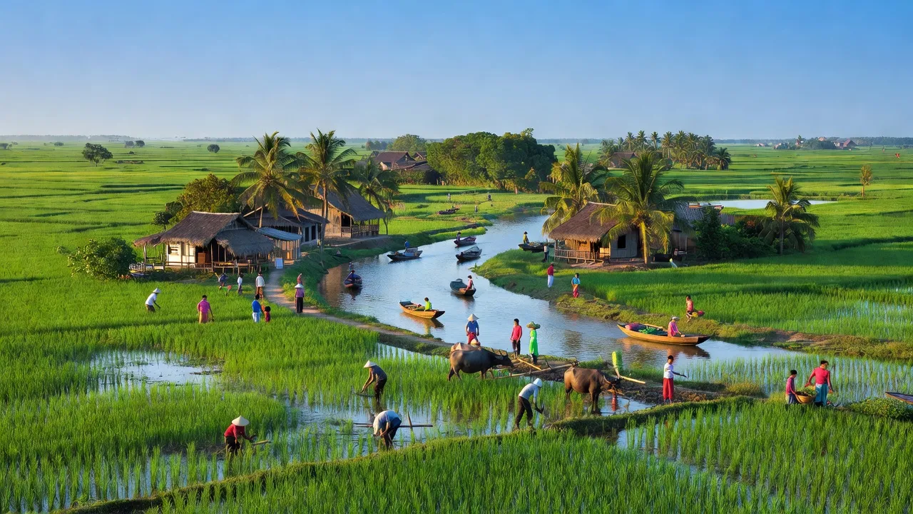 Xã Mỹ An Hưng A, Huyện Lấp Vò, Tỉnh Đồng Tháp