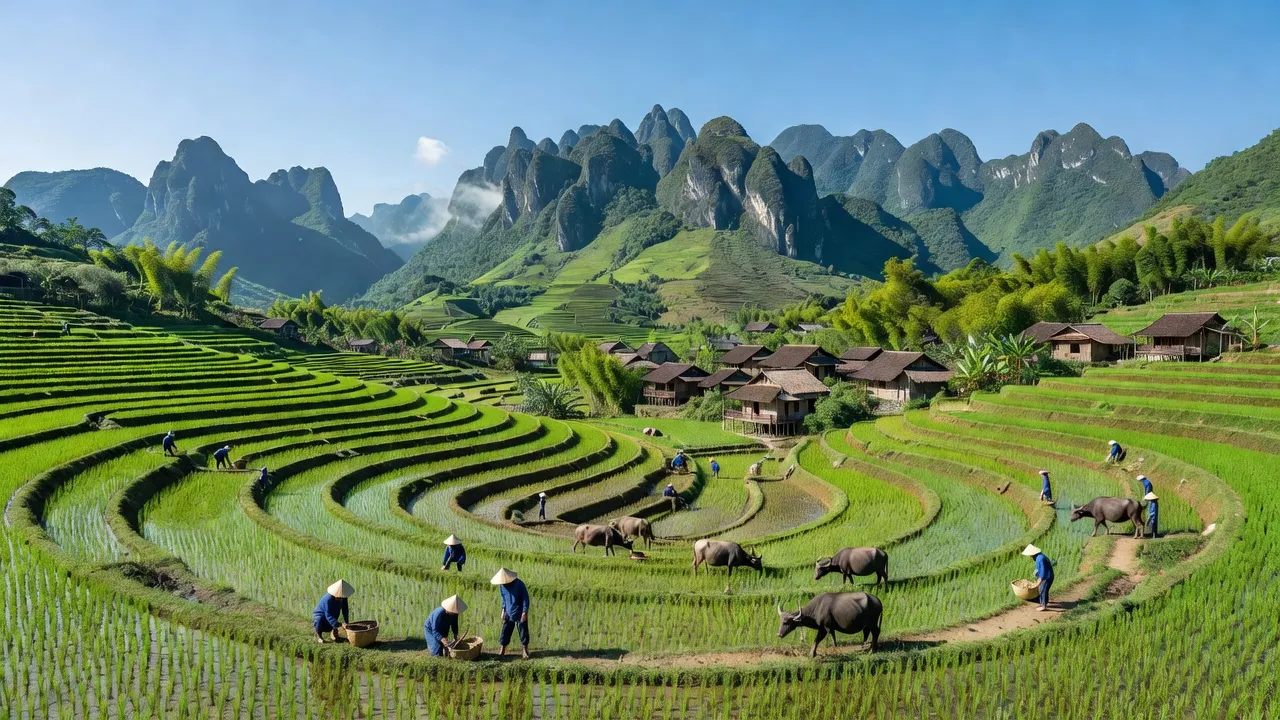 Xã Phiêng Luông, Huyện Bắc Mê, Tỉnh Hà Giang