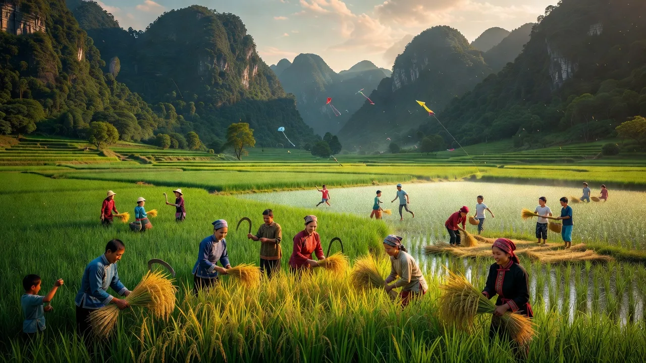 Thiên nhiên tươi đẹp xã Đồng Tiến, huyện Bắc Quang, tỉnh Hà Giang, mang đậm văn hóa dân tộc.
