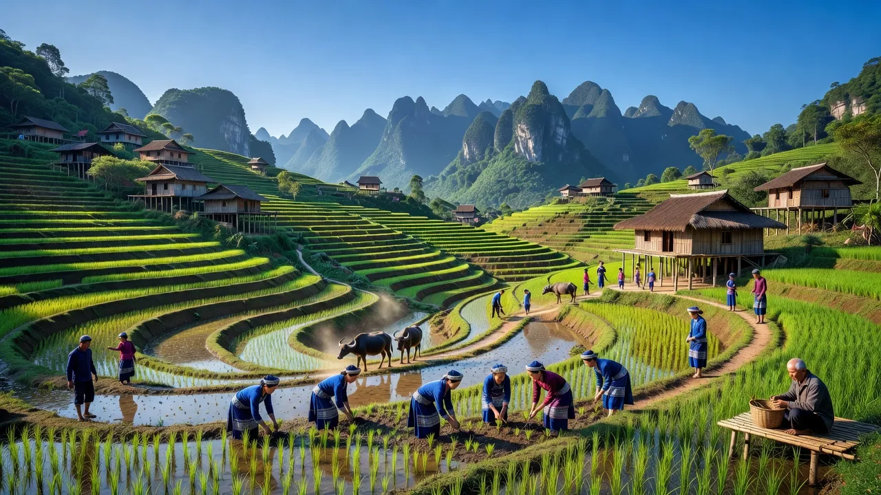 Xã Bản Luốc, Huyện Hoàng Su Phì, Tỉnh Hà Giang