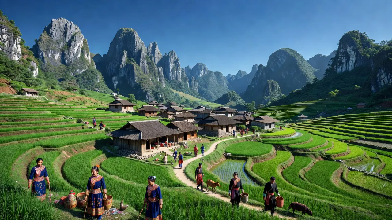 Xã Lũng Pù, Huyện Mèo Vạc, Tỉnh Hà Giang