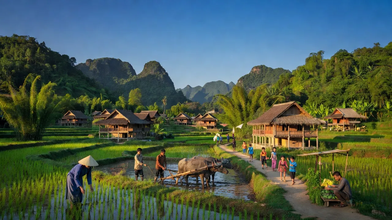 Thị trấn Yên Bình, Huyện Quang Bình, Tỉnh Hà Giang