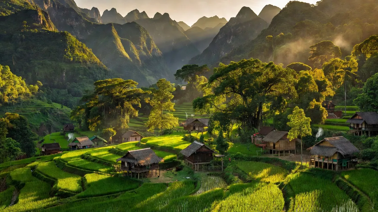 Xã Khuôn Lùng, Huyện Xín Mần, Tỉnh Hà Giang