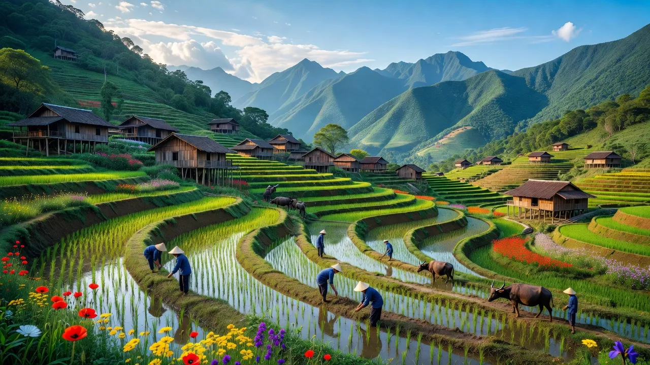 Xã Nà Chì, Huyện Xín Mần, Tỉnh Hà Giang