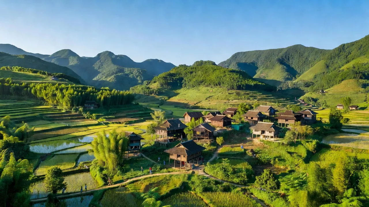 Xã Thèn Phàng, Huyện Xín Mần, Tỉnh Hà Giang
