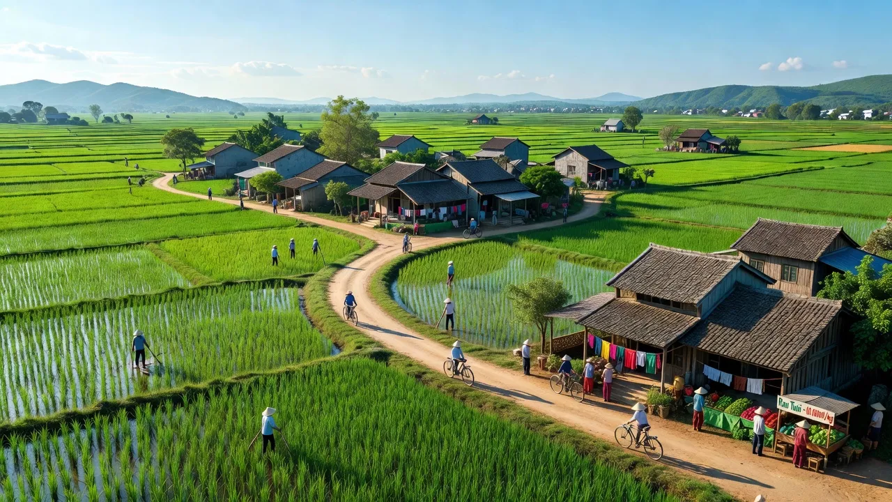Xã Nhân Mỹ, Huyện Lý Nhân, Tỉnh Hà Nam