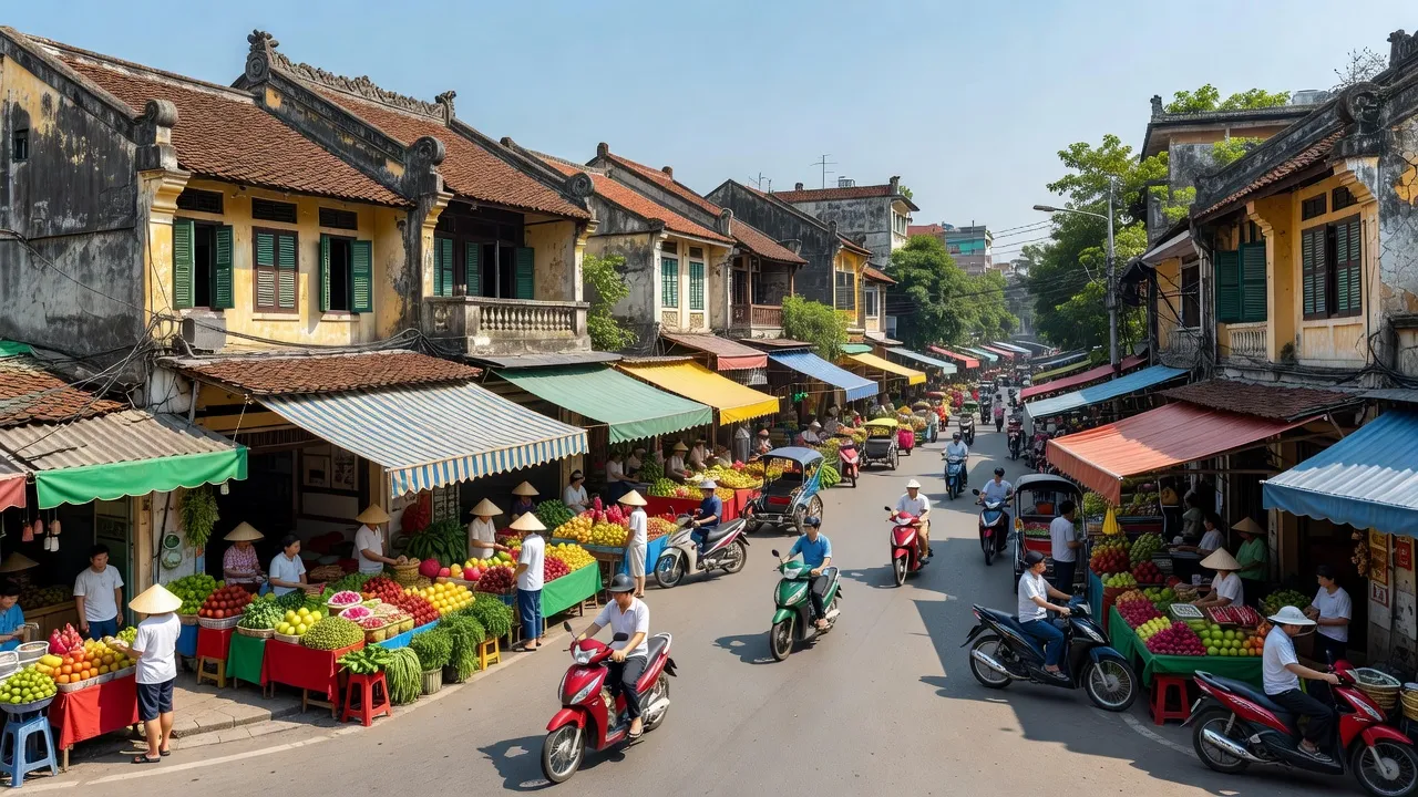 Phường Hàng Bột, Quận Đống Đa, Hà Nội - khu vực nội đô lịch sử, kiến trúc truyền thống, cuộc sống sôi động.