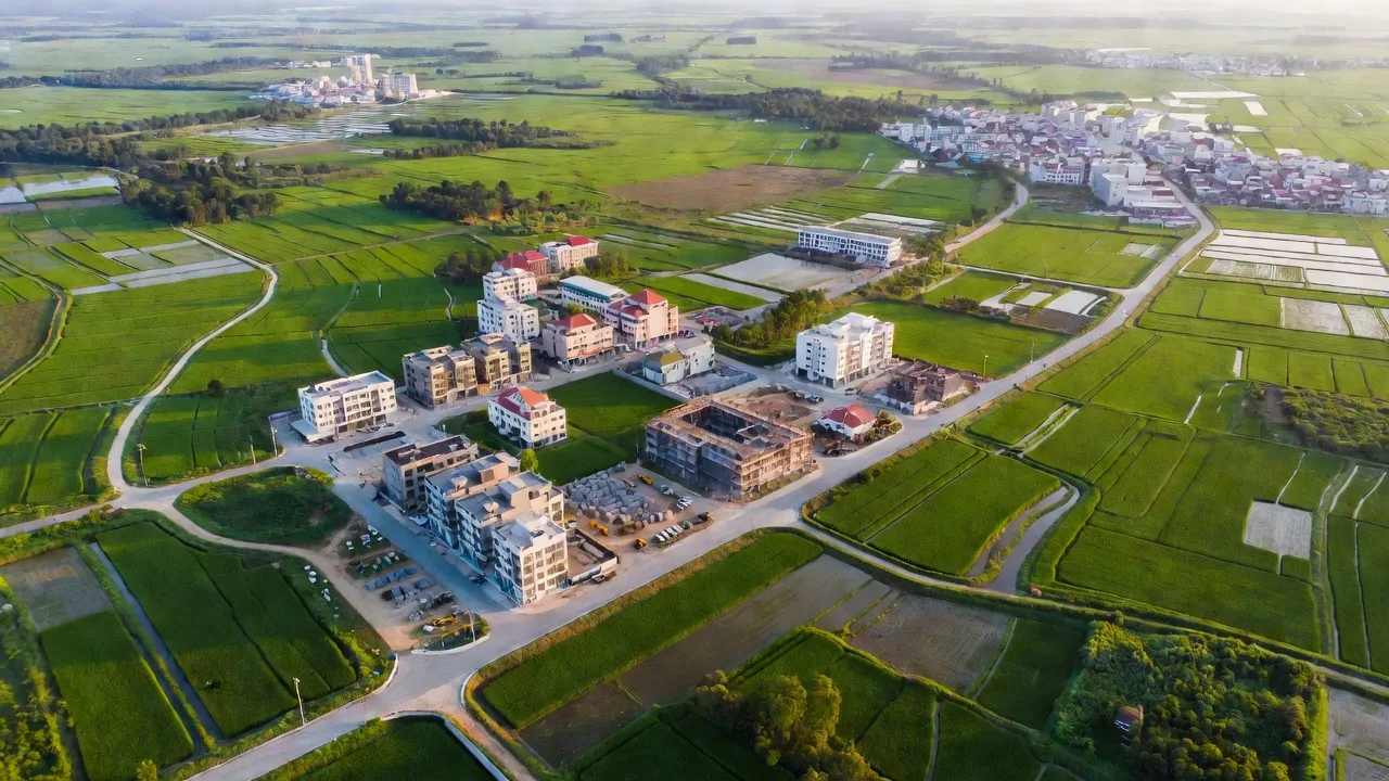 Bạch Đằng, Kinh Môn, Hải Dương - khu vực quy hoạch đô thị và hạ tầng hiện đại.