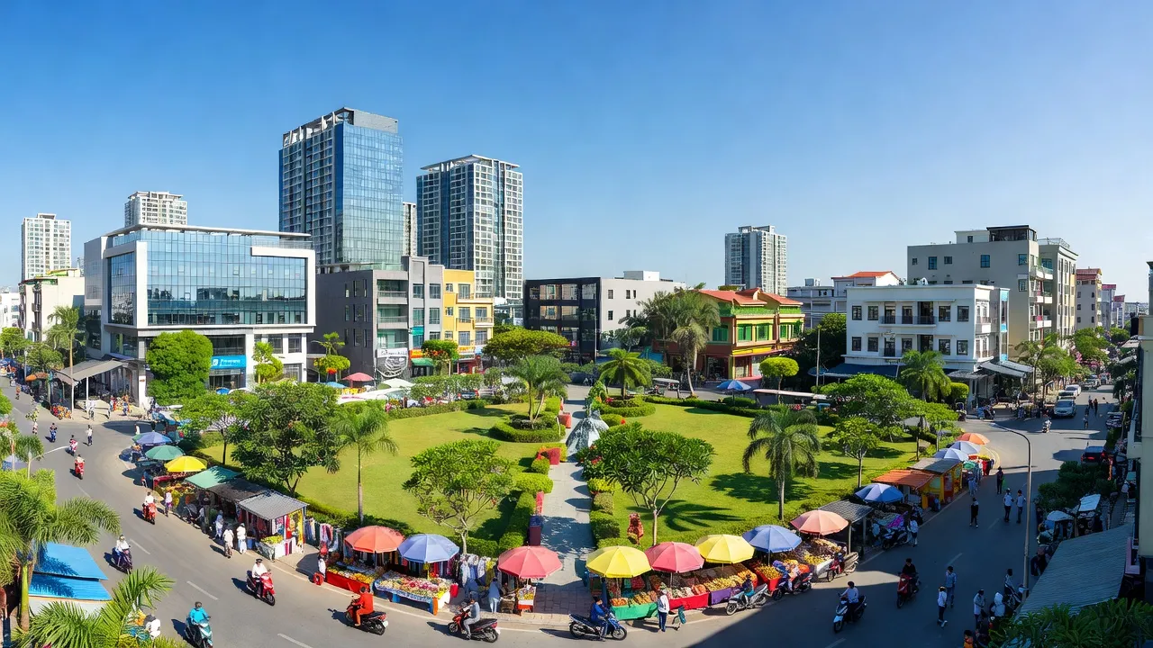 Phường Phú Thứ, Thị xã Kinh Môn, Hải Dương với phát triển đô thị hiện đại và không gian xanh.