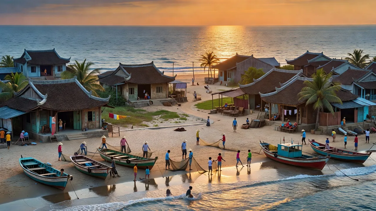Phường Minh Đức, Đồ Sơn, Hải Phòng, cảnh biển, nhà truyền thống, cuộc sống cộng đồng, thời tiết.