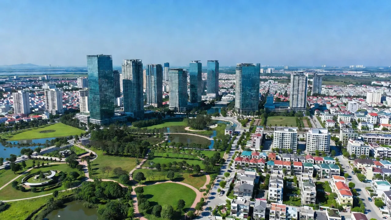 Phường An Hồng, Quận Hồng Bàng, thành phố Hải Phòng với kiến trúc hiện đại và không gian xanh.