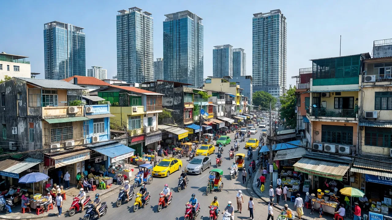 Phường 5, Quận 11, Thành phố Hồ Chí Minh với cảnh quan đô thị sôi động và đời sống người dân.