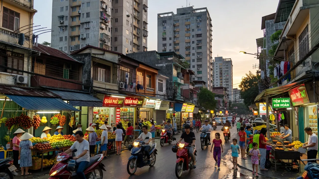 Phường 4, Quận 5, TP Hồ Chí Minh với không gian đô thị nhộn nhịp và đời sống sôi động.