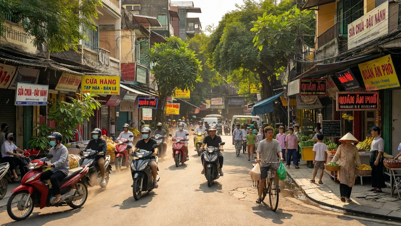 Phường 14, Quận 6, Thành phố Hồ Chí Minh với cảnh sống phố thị và hoạt động hàng ngày sôi động.