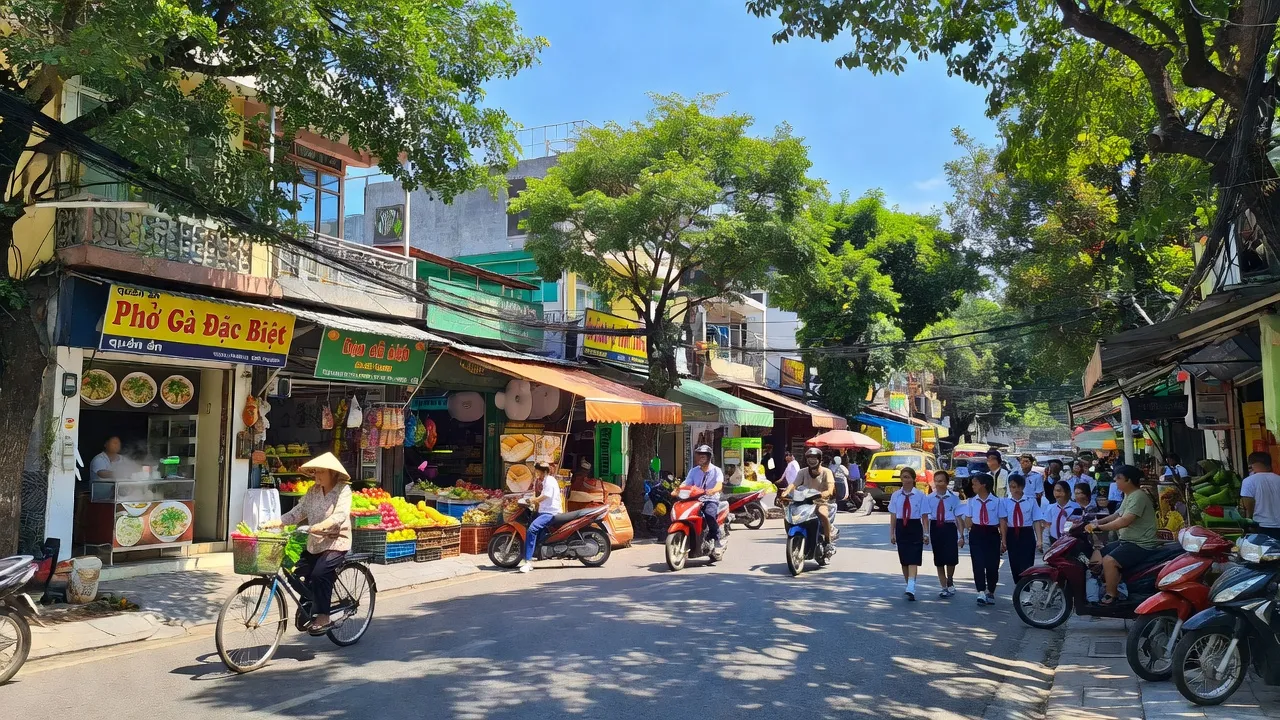 Phường 15, Quận Phú Nhuận: bustling streets, local life, and vibrant urban atmosphere in Hồ Chí Minh.