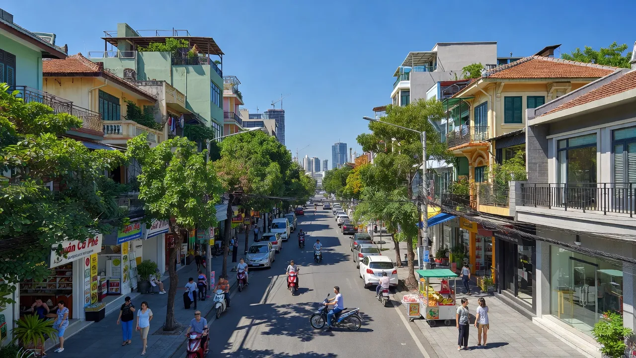 Phường 7, Quận Phú Nhuận, với hạ tầng hiện đại và không khí nhộn nhịp của Thành phố Hồ Chí Minh.