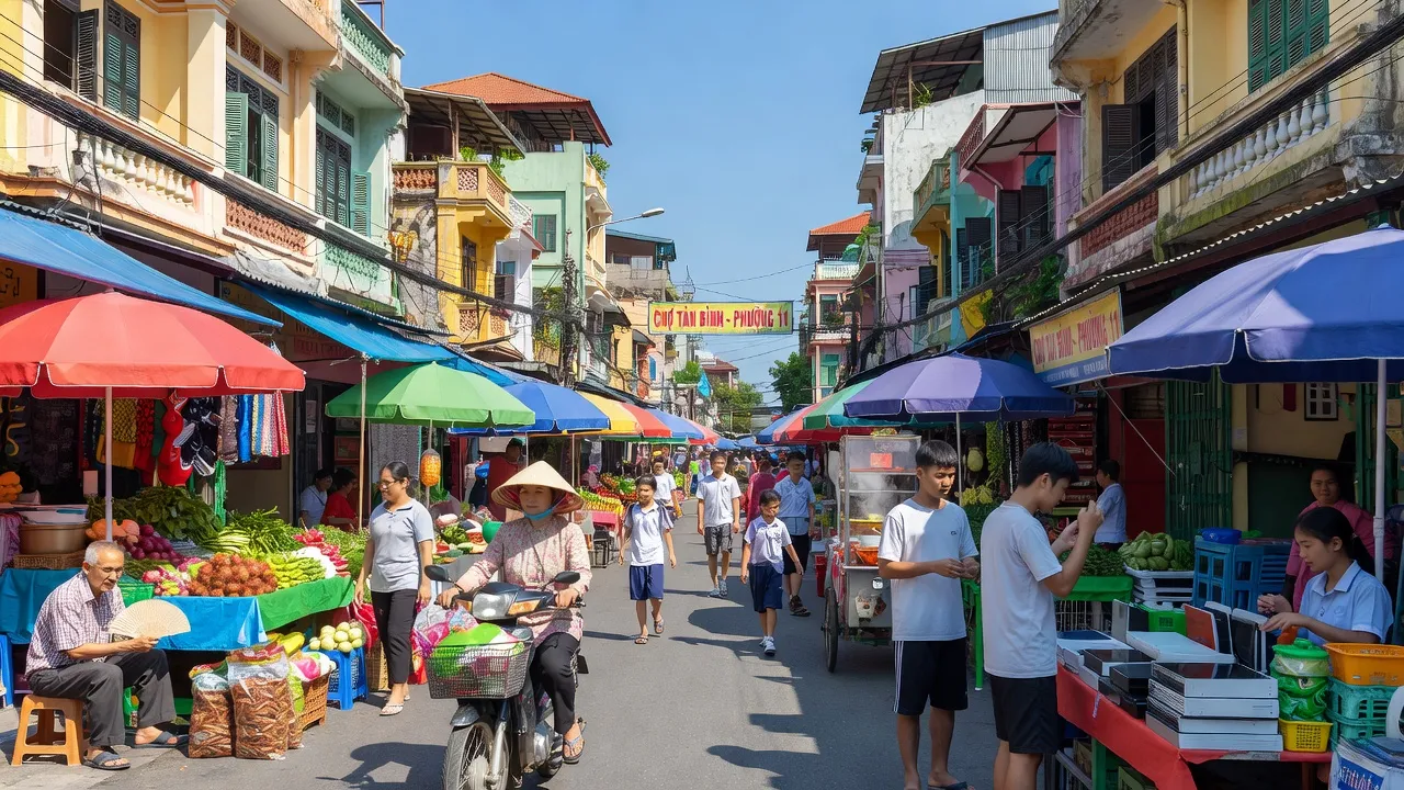 Phường 11, Quận Tân Bình, Thành phố Hồ Chí Minh với nhịp sống đô thị năng động và kiến trúc hiện đại.