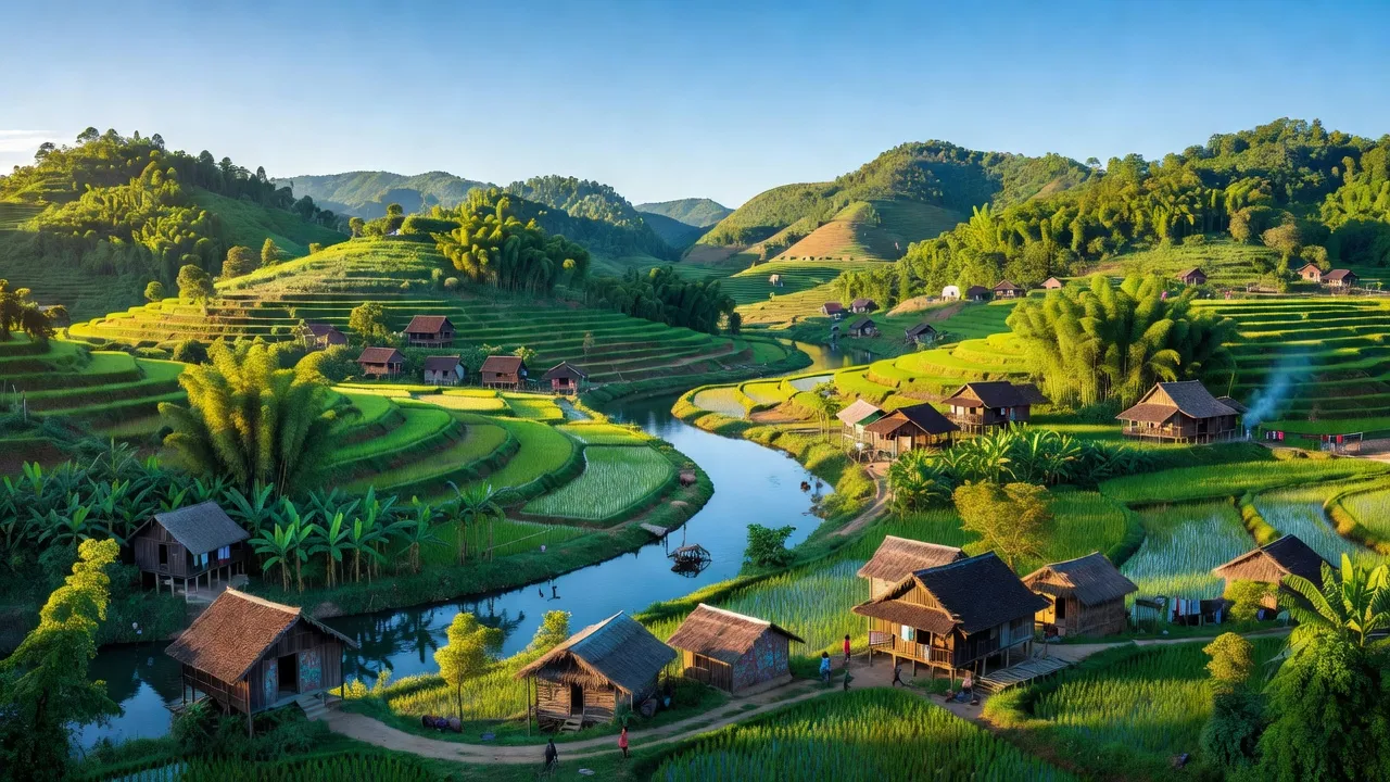Thị trấn Đà Bắc, Huyện Đà Bắc, Tỉnh Hoà Bình